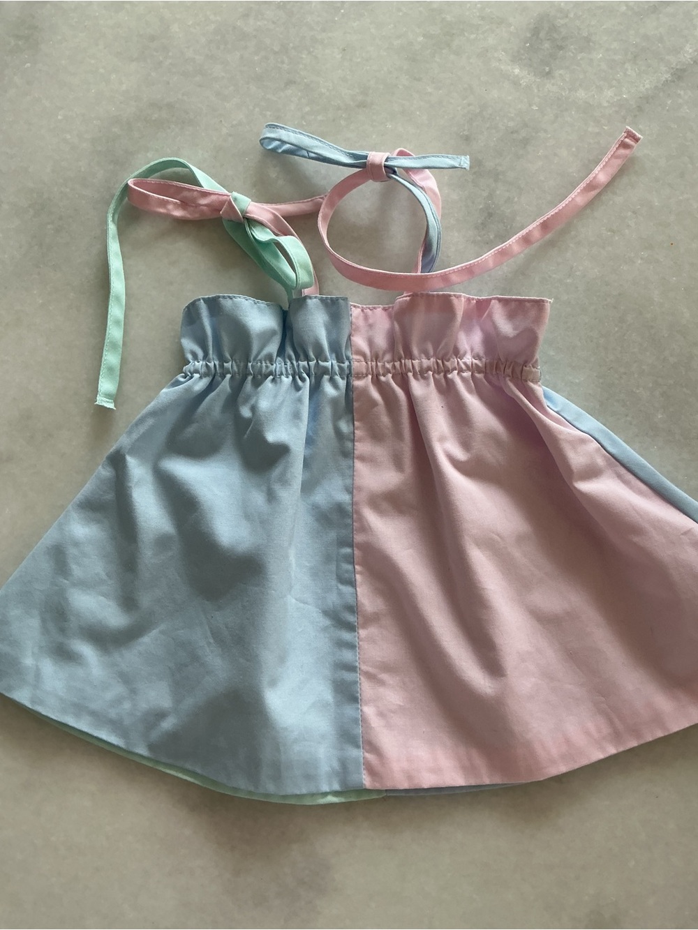 The Beaufort Bonnet Company Pastel Colorblock Tie-Top - Pink, Blue & Mint